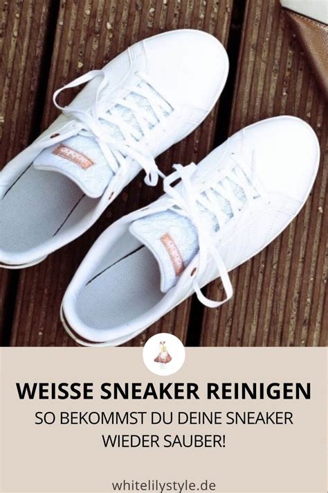 weiße nike free sauber machen|So sehen deine weißen Schuhe wieder brandneu aus .